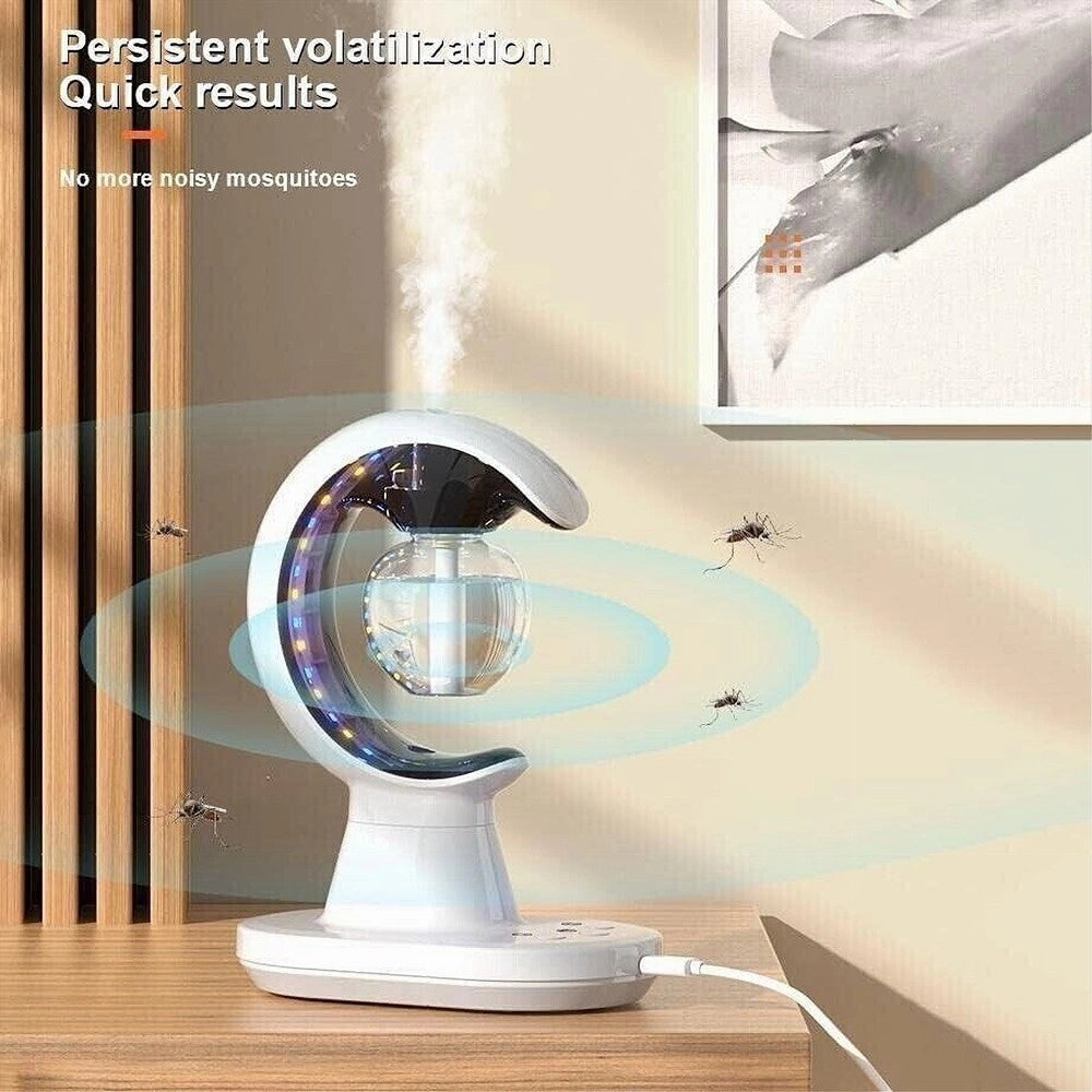 Trade Shop - Lampada Da Tavolo Led Ricaricabile Per Bar Hotel Casa Umidificatore Repellente -