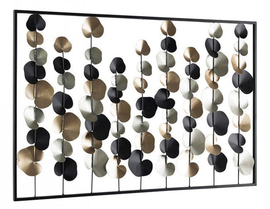 Parete Kairos 102x66 cm in Acciaio