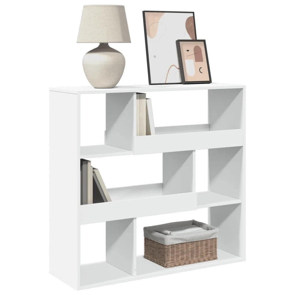 Divisorio Ambienti | Divider per stanze | Paravento Bianco 100x33x94,5 cm in Truciolato