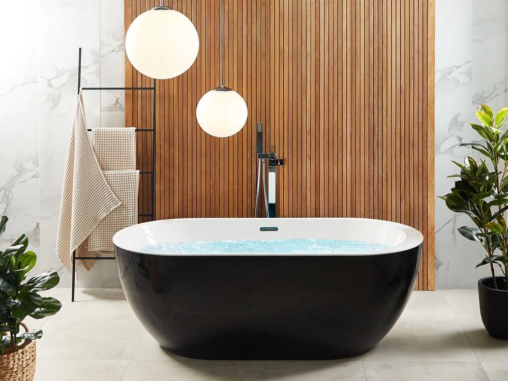 Moderna Vasca da Bagno Freestanding in Acrilico Sanitario 170 cm