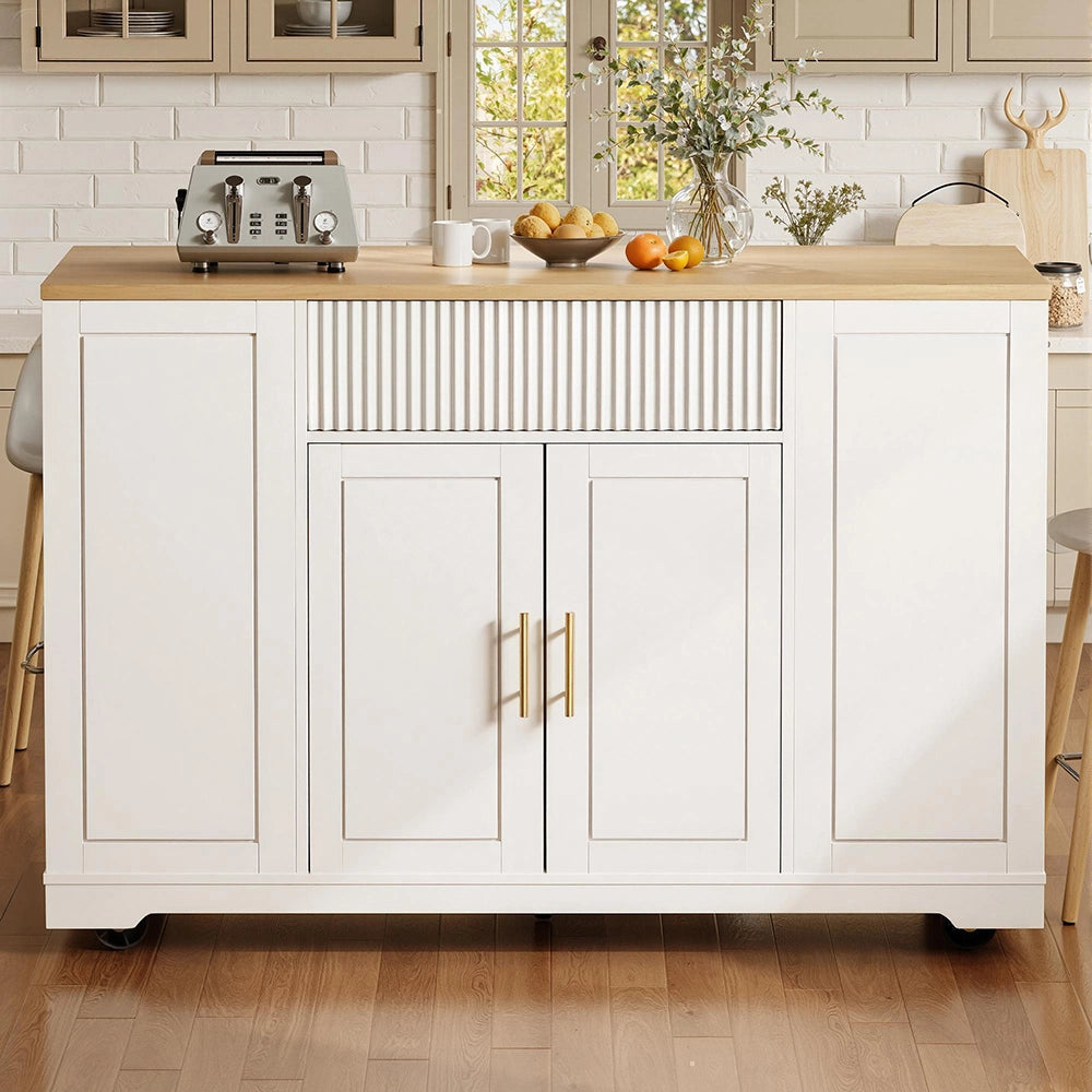 Isola cucina con pattumiera - Xylo - 120x50x92cm mobile