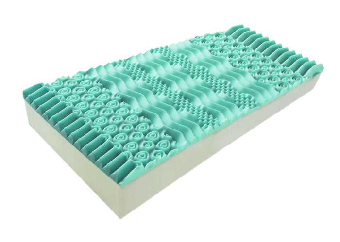 Amos, Materasso Matrimoniale Sfoderabile Made in Italy, 190x140x27h cm Bianco