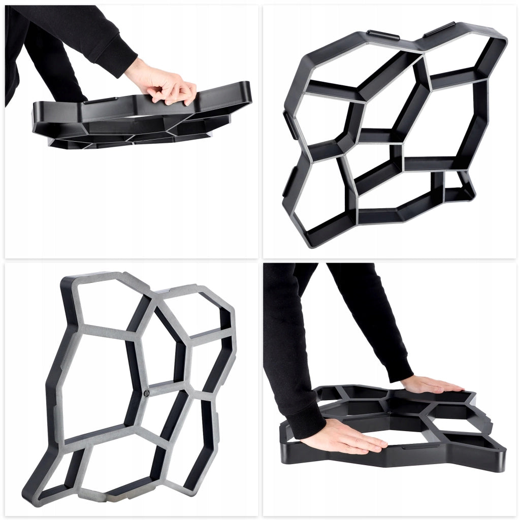 KADAX - Cassettiera per pavimentazione, calcestruzzo, pietra, bituminosi, matrice solida 50x50cm