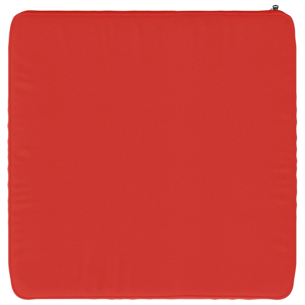 Cuscini per Sedia in 4 Pezzi VUGHT 4 pcs 100% Poliestere Rosso 946292