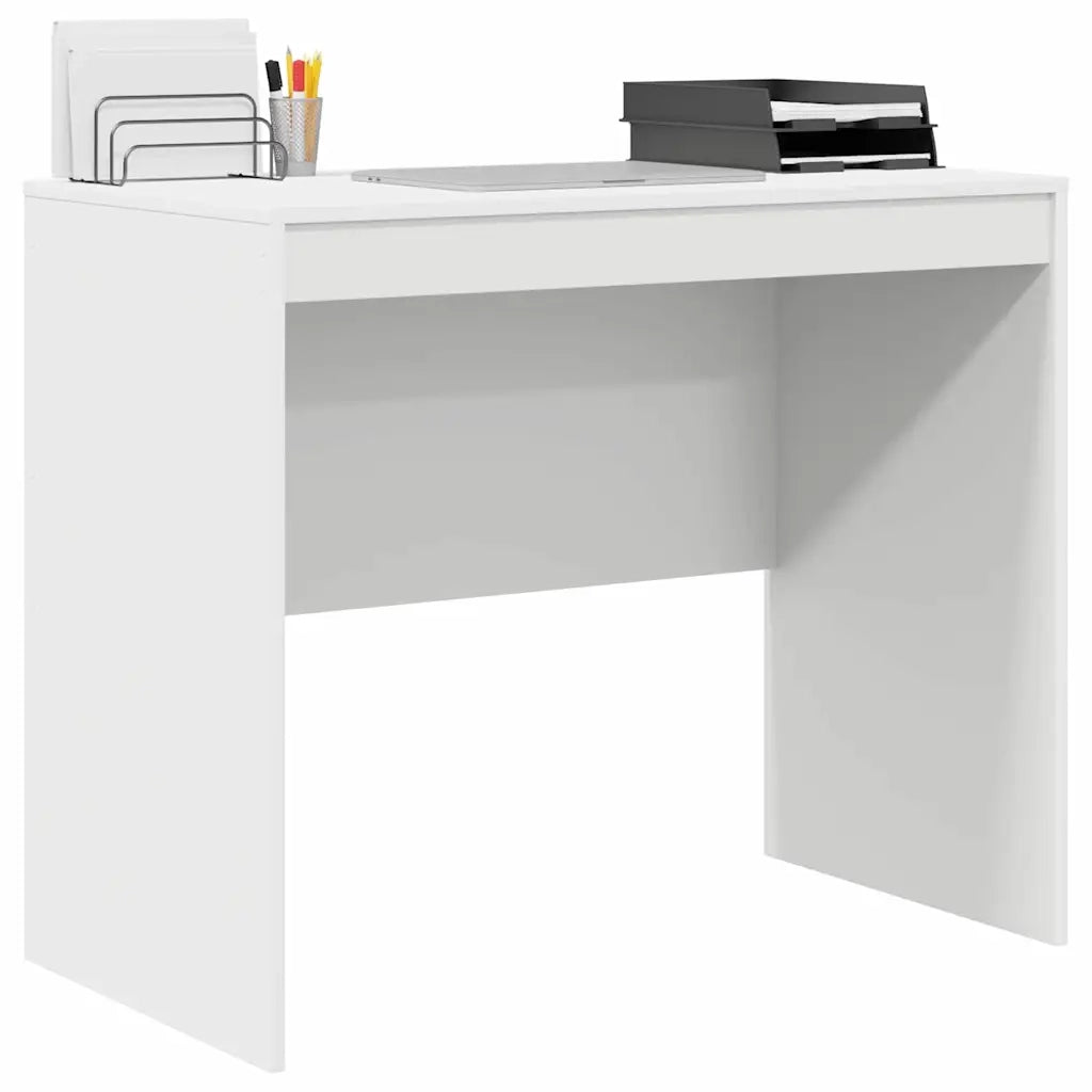 Scrivania | Tavolo da Ufficio Bianco 90 x 50 x 76 cm