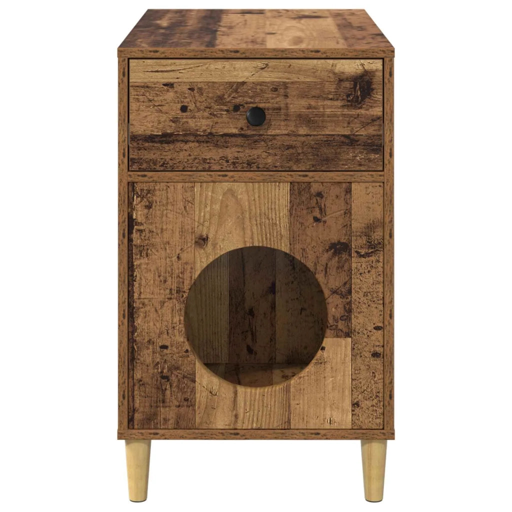 Casa per Gatti Legno vecchio 72 x 42.5 x 70 cm CFW6622047