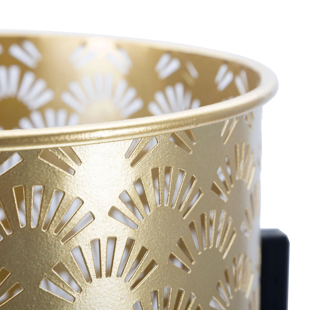 Timna, Vaso set 2 Vasi, Portavasi Rimovibili, oro