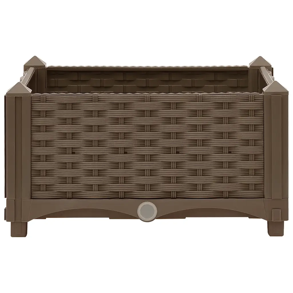 Fioriera Rialzata 40x40x23 cm in Polipropilene cod mxl 52518