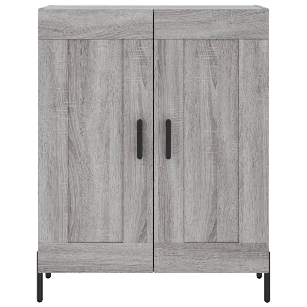 Credenza Grigio Sonoma 69,5x34x90 cm in Legno Multistrato 830210
