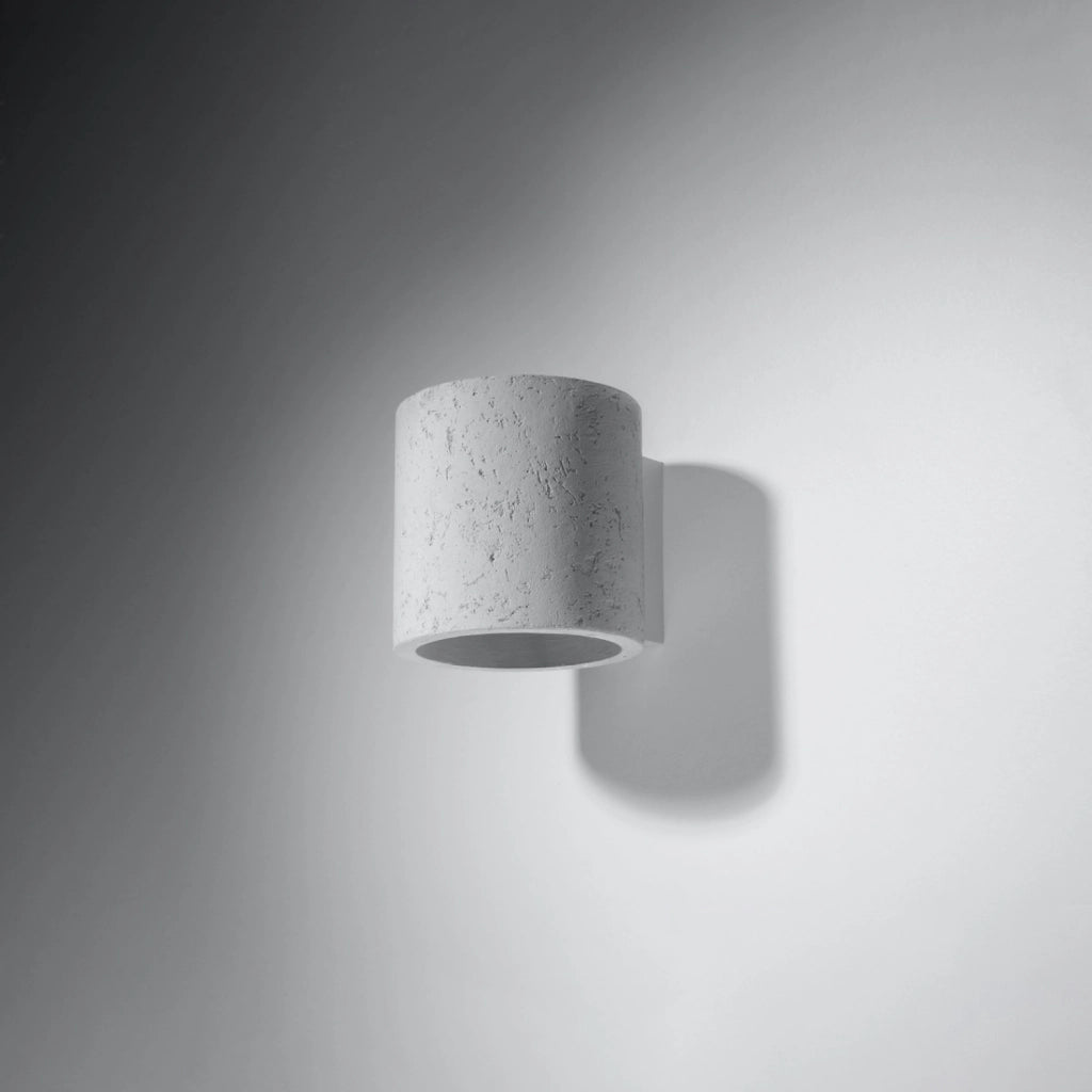 Applique RONDEO in cemento grigio G9 PureLume PU.0486