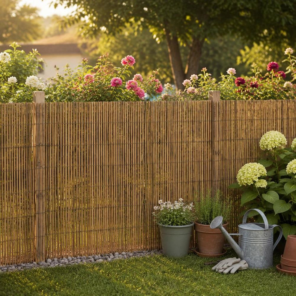 Garden Fence 600x100 Cm Reed