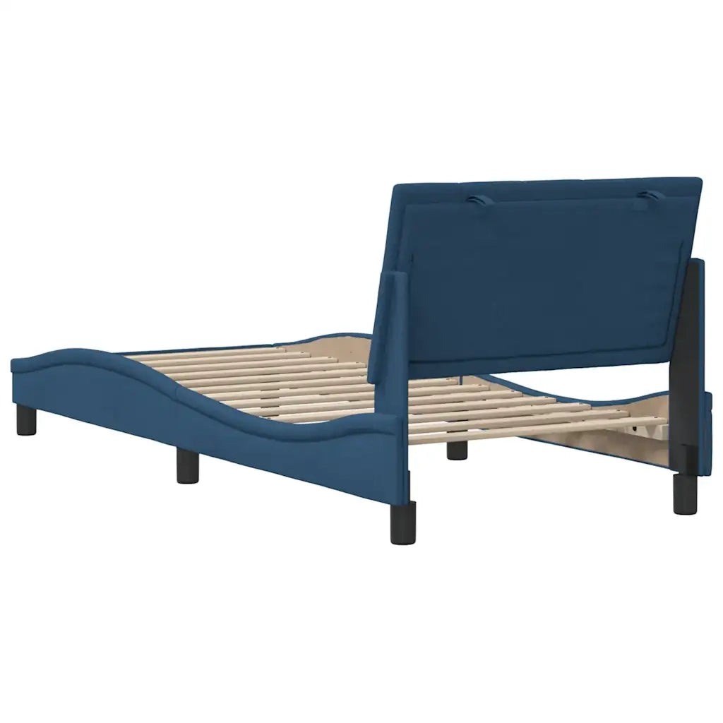 Giroletto senza Materasso Hanko Blu 80x200 cm in Tessuto 3310355
