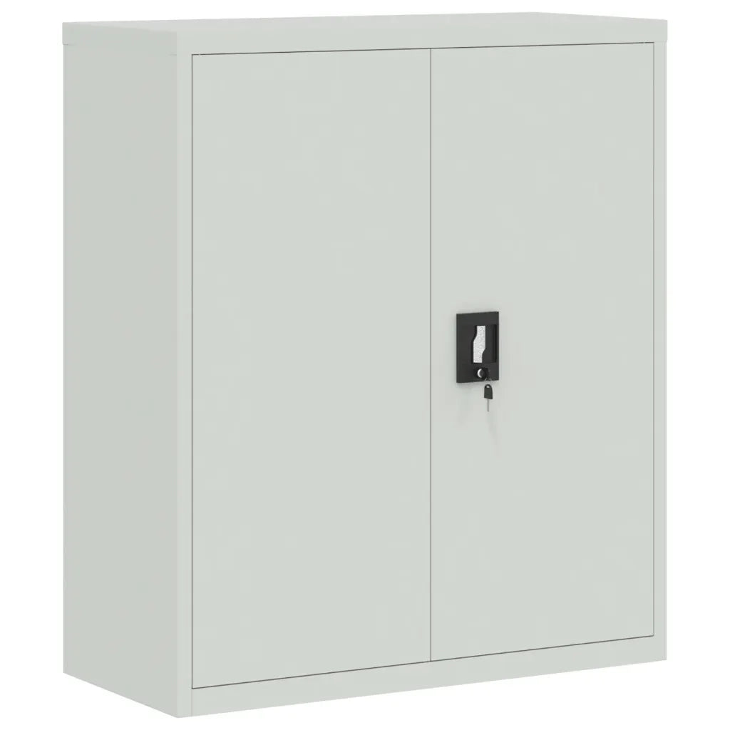 Armadio Classificatore Grigio Chiaro 90x40x105 cm in Acciaio CFW1678876