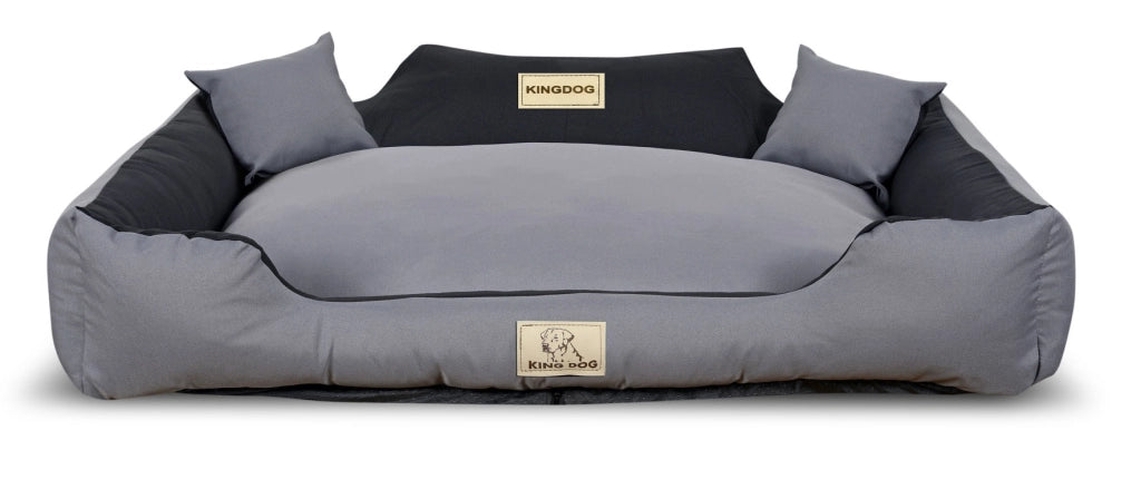 AIO FACTORY 115x95 cm KINGDOG MM43 Cuccia per cani personalizzabile Grigio scuro