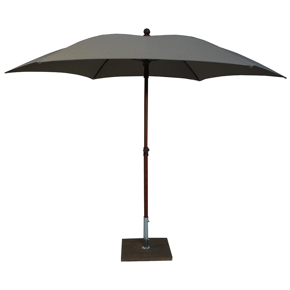 Ombrellone da Giardino Ø2,8 m Palo Ø35 mm in Alluminio Maffei Madera Tortora