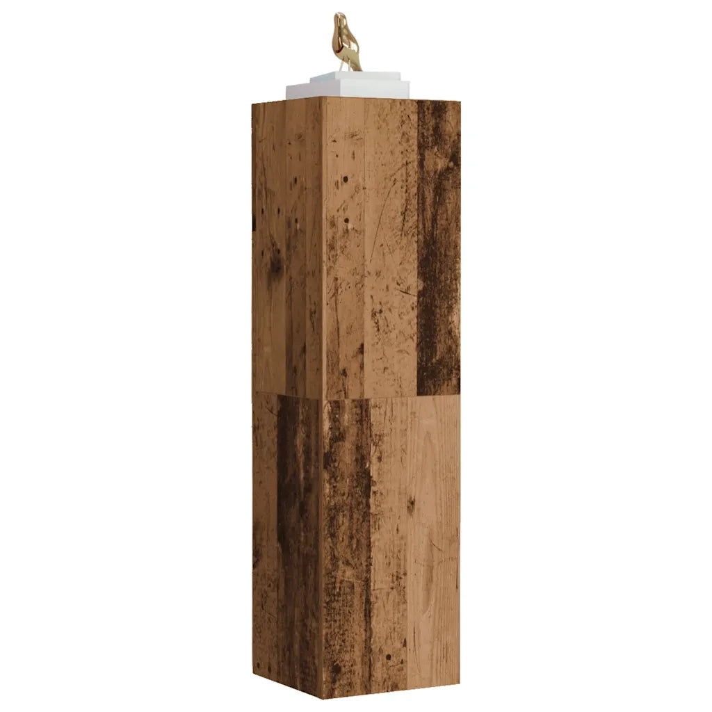 vidaXL Mobile Porta TV Legno Antico 30,5x30x110 cm Legno Multistrato