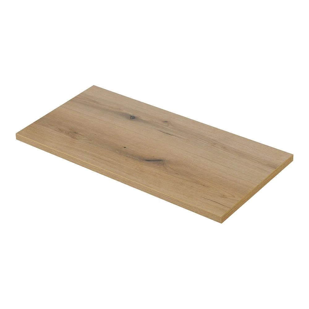Mobiletto sottolavabo da bagno stile design 90 x 60 x 40 cm effetto rovere 03_0009999