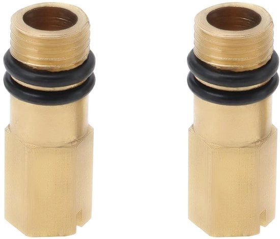 Ingresso Flexibile per Acqua M10 - 2 Pezzi - Ottone - Per Bagno/Cucina - Eccellente Chiusura - Materiale Duraturo 

Specifica: M10