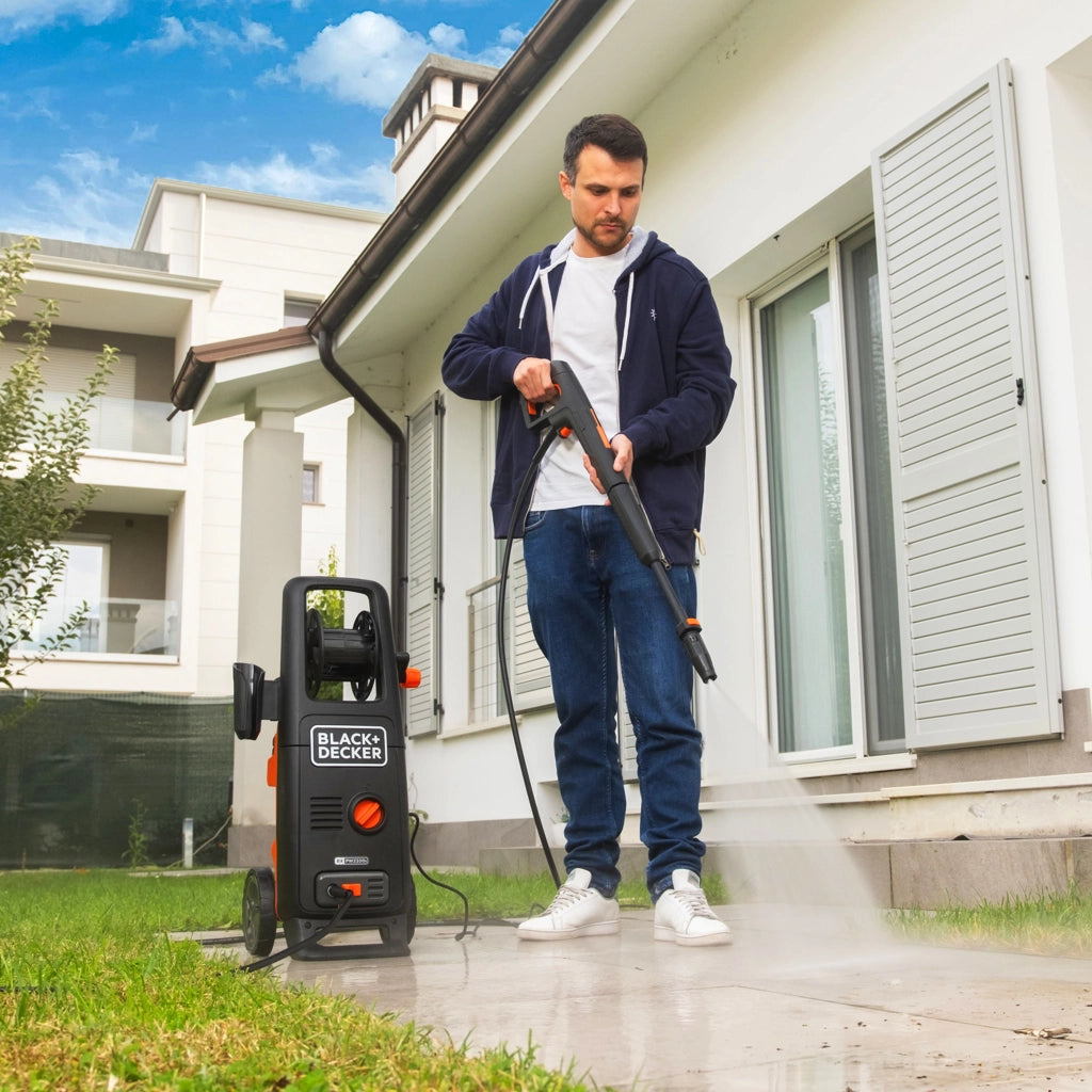 BLACK+DECKER BXPW2200PE Idropulitrice ad alta pressione (2200 W, 160 bar, 480 l/h)