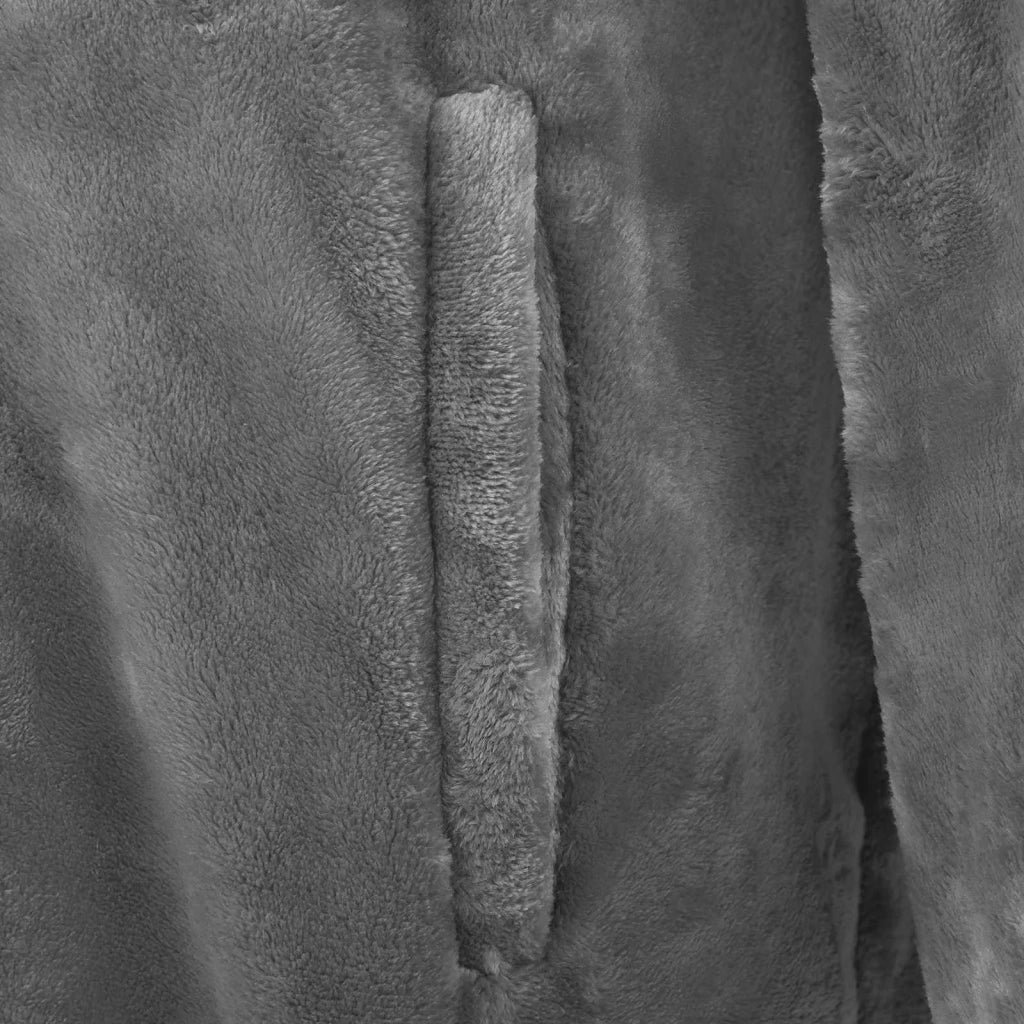 Felpa coperta Grigio scuro m Flanella CFW6977417
