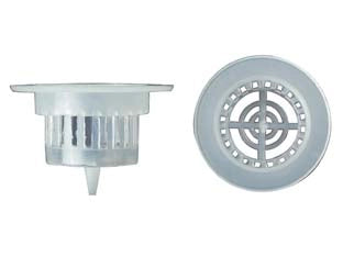 FILTRO IN PLASTICA PER VASCA- - mm.40 - 25 pezzi