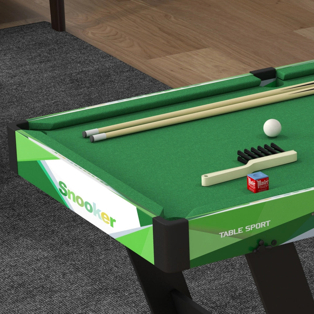 Tavolo da Biliardo Pieghevole con Accessori ¨C Zephmum ¨C 104x55.5x68 cm