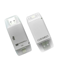 32gb I-flash Hd Usb Smartphone Lettore Scheda Microsd Tf Per Cellulari E Pc         