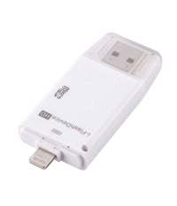 32gb I-flash Hd Usb Smartphone Lettore Scheda Microsd Tf Per Cellulari E Pc         