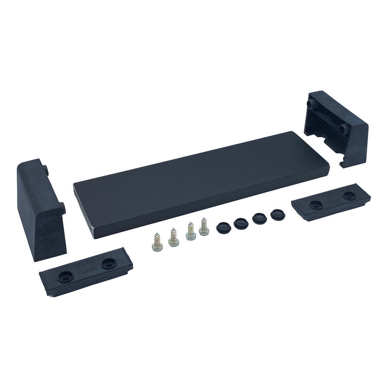 Maniglia tirante per porta  SAGUATTI 330/300Z in alluminio nero opaco