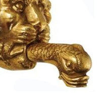 Erogatore continuo "testa di leone" bronzato