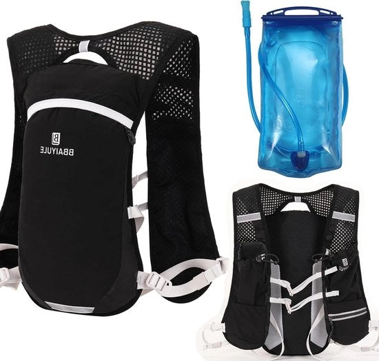 Rugzak da trail ultralight con contenitore per bevande, set di idratazione per bicicletta, campeggio e escursioni