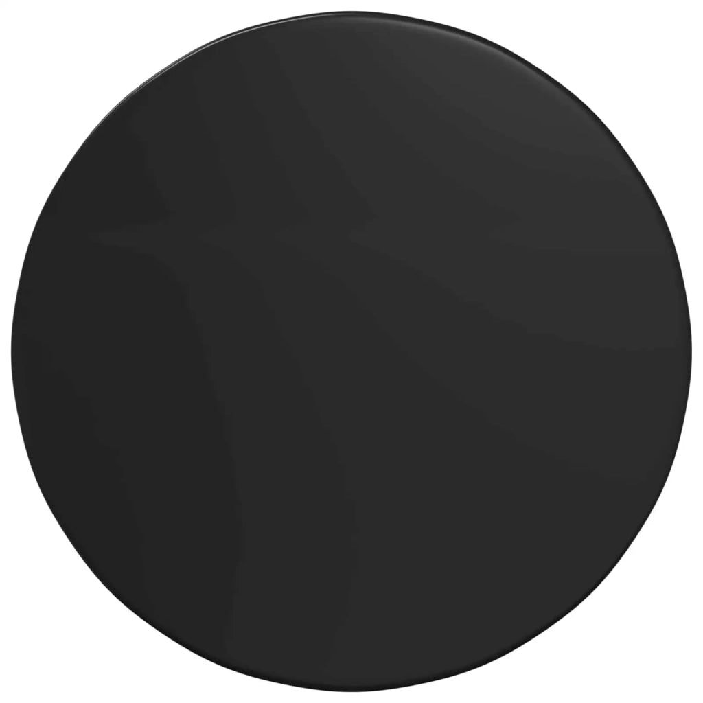 Piano del tavolo Nero Ø 60 x 1,5 cm Legno multistrato 880402
