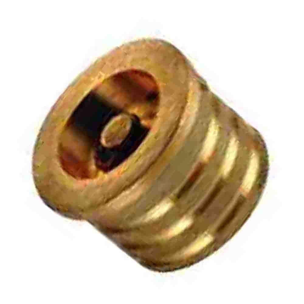 Piletta in ottone con tappo conico per fontane