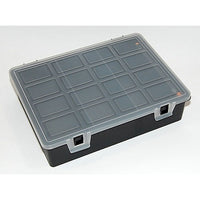 Cassetta PortaMinuteria in Plastica Contenitore Piccoli Oggetti con 2 Divisori