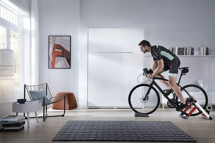 Lenart Lit Concept Pro Letto Pieghevole cm 155x46-237x217H Bianco lucido