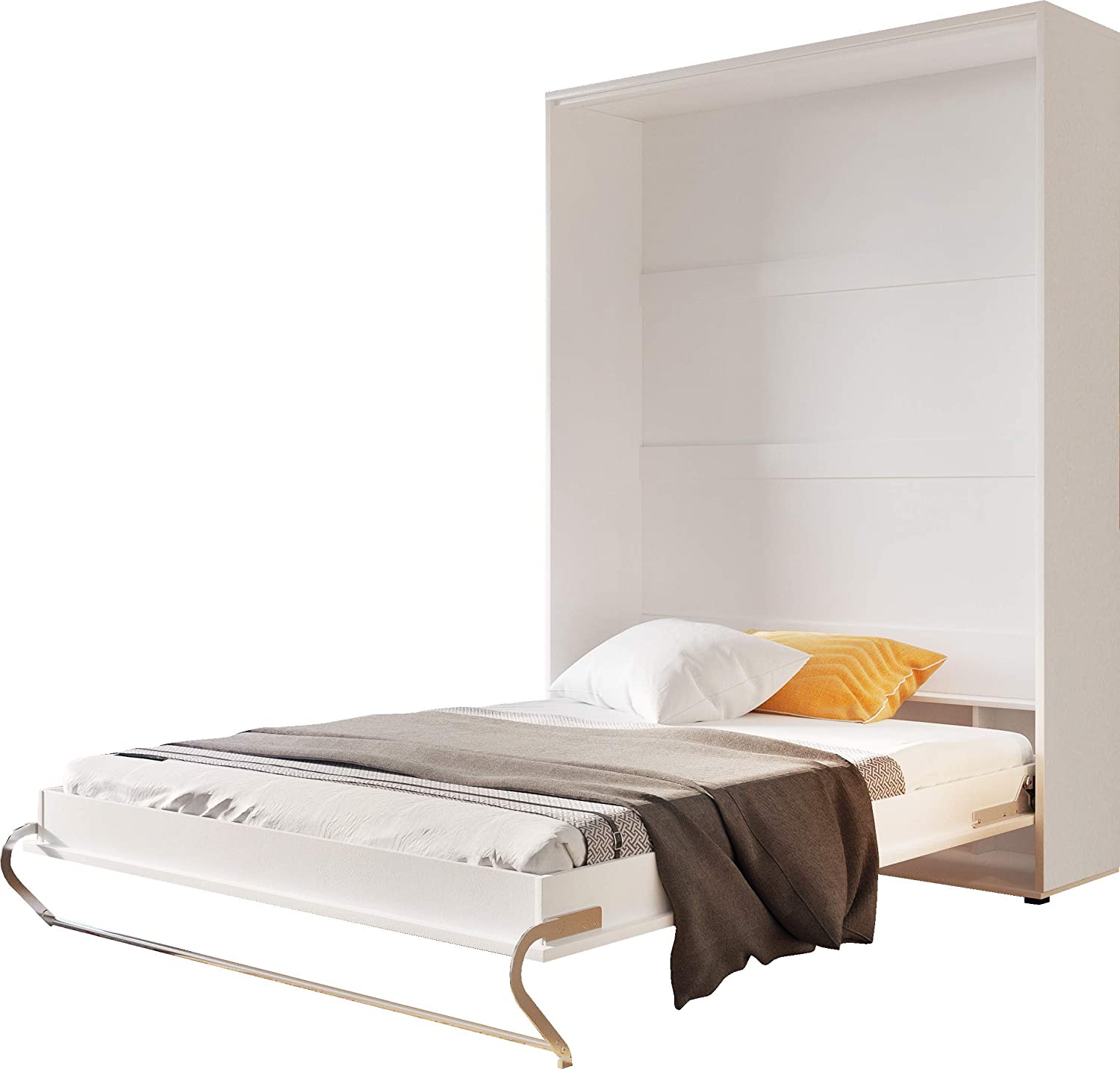 Lenart Lit Concept Pro letto pieghevole cm135x47-237x217 bianco opaco