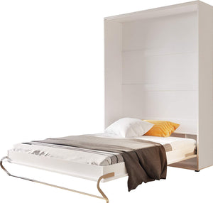 Lenart Lit Concept Pro letto pieghevole cm135x47-237x217 bianco opaco