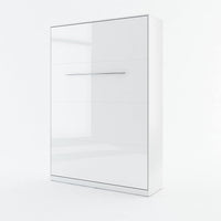 Lenart Lit Concept Pro letto pieghevole cm135x47-237x217 bianco lucido