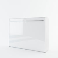 Lenart Lit Concept Pro Letto pieghevole cm215x46-177x159 Bianco lucido