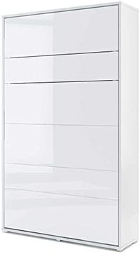 Lenart Lit Concept Pro LETTO PIEGHEVOLE cm 131x46-228x217h BIANCO LUCIDO