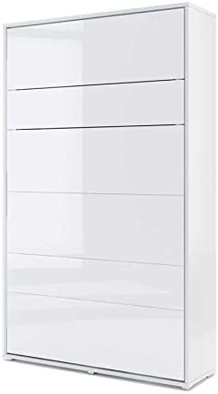 Lenart Lit Concept Pro LETTO PIEGHEVOLE cm 131x46-228x217h BIANCO LUCIDO