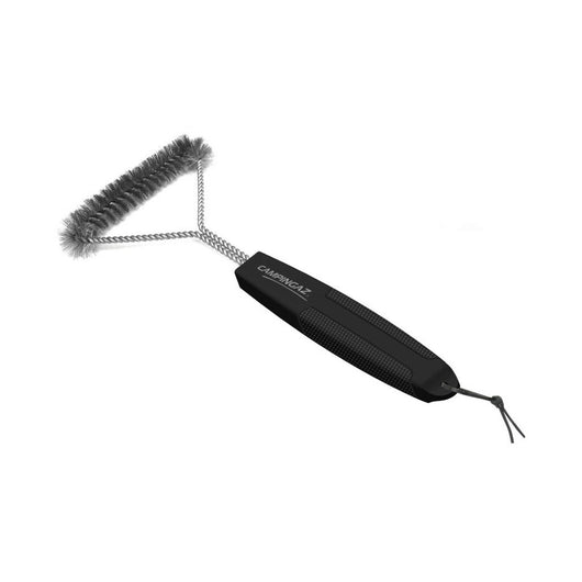 SPAZZOLA TRIANGOLARE ACCIAIO BARBECUE CAMPIN