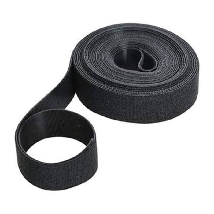 C NASTRO VELCRO STRAPPO CM 1X6.5MT NERO