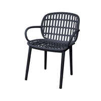 POLTRONA POSITANO BAMBOO ANTRACITE