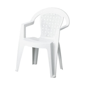 POLTRONA RESINA NORMA ANTISCIVOLO BIANCO