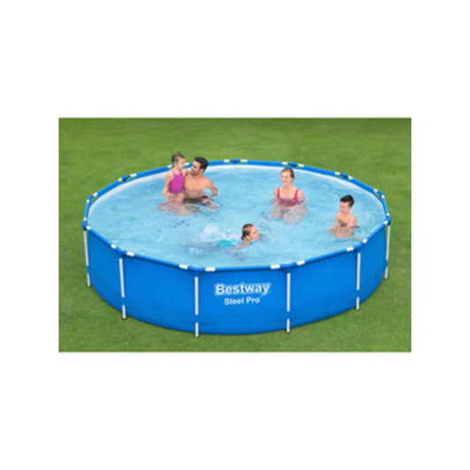 PISCINA STEEL PRO C/TELAIO E POMPA D 396X122 5618W