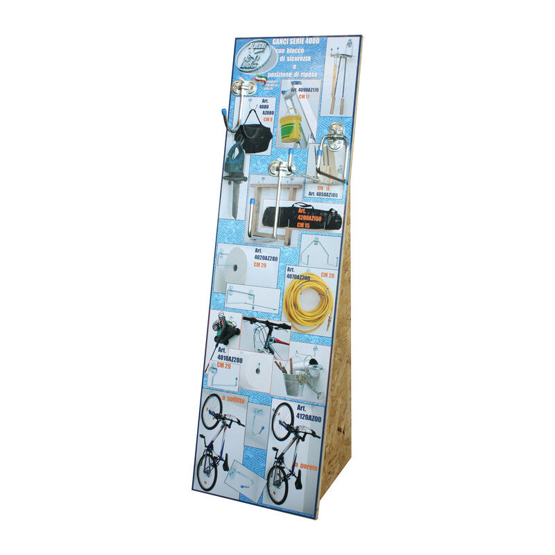 ESPOSITORE GANCI SALVASPAZIO VUOTO