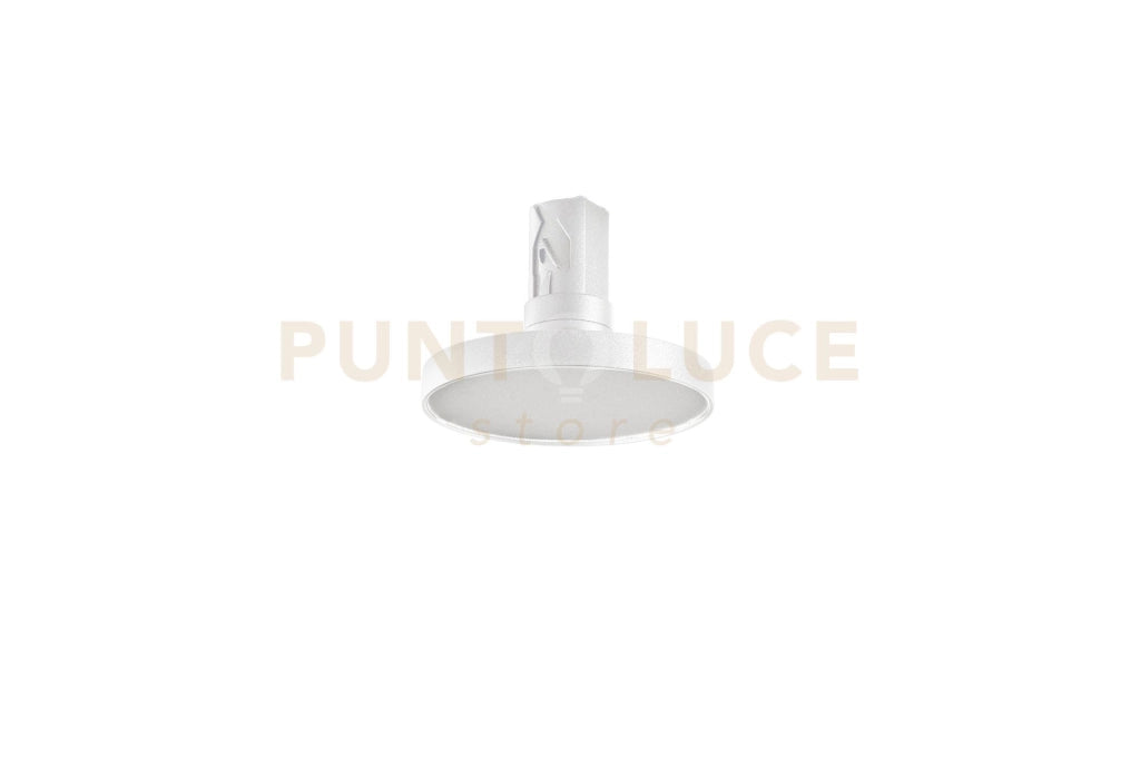 PANNELLO A LED PER SISTEMA BINARIO SHIFT BIANCO IN METALLO NERO 3V 10W 3000K 1500LM  Ø100xH72MM