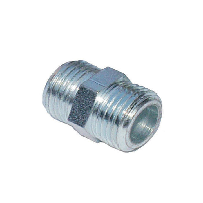 Nipplo doppio mm acciaio zincato