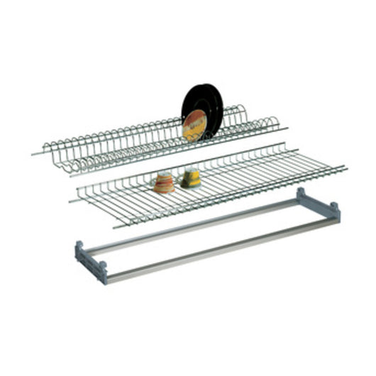 KIT SCOLAPIATTI TELAIO REGOLAB C/VASCH 76 CM CROM